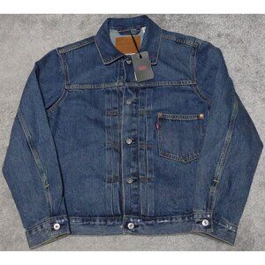 Levi's Type 1 Trucker Denim Jacket Men's Medium Blue Button Up Long Sleeve